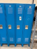 Global 3 Unit Metal Locker .