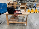 61''x61'' Wooden Work Bench .