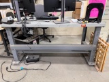 Metal Work Bench 30''x60'' .