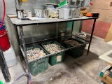 Metal Table 30''x63'' .