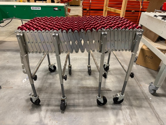 Nestaflex226 Roller Conveyor on Casters 24''x13'