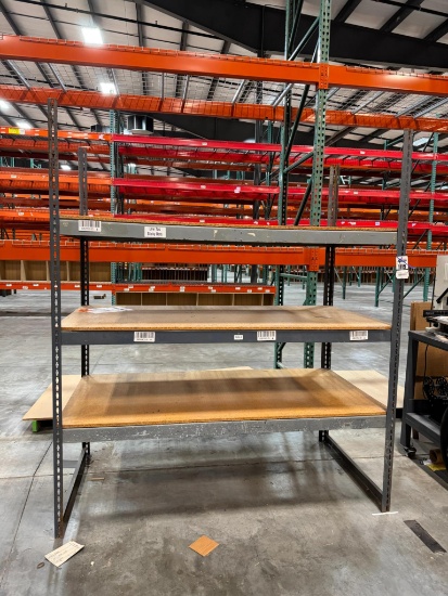 Metal Frame Shelf 36" Deep x 6' Wide