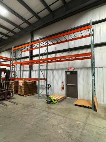 Single Tear Internal Racking 2 Sections Pallet Racking 42