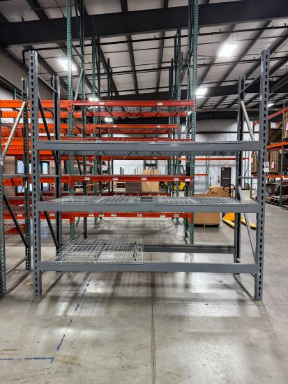 Metal Shelf 36" Deep x 8' Wide x 9' High