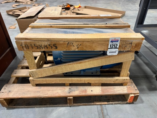 New Unused 15 Hp Electric Motor 230/460 Volt 3 Phase