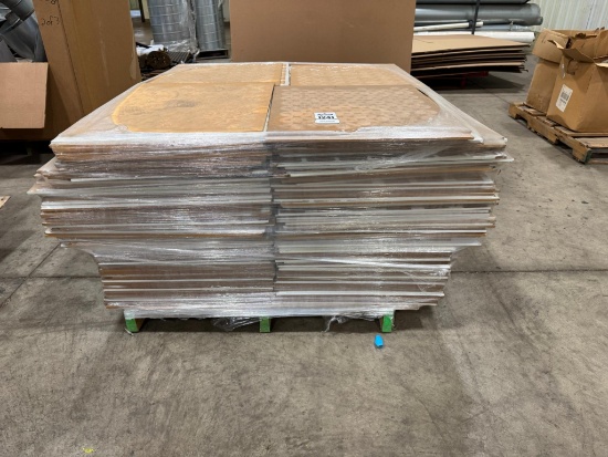 Pallet Lot Partical Board Pcs. 1/4"x 20"x 24"