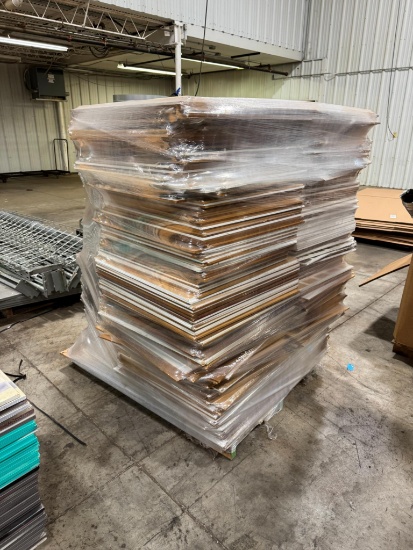 Pallet Lot Partical Board Pcs. 1/4"x 20"x 24"