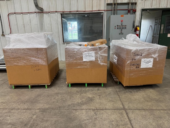 3 Pallets Plexiglass Dividers
