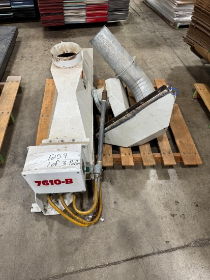 3 Pallets Machine Parts, 24" Pipe
