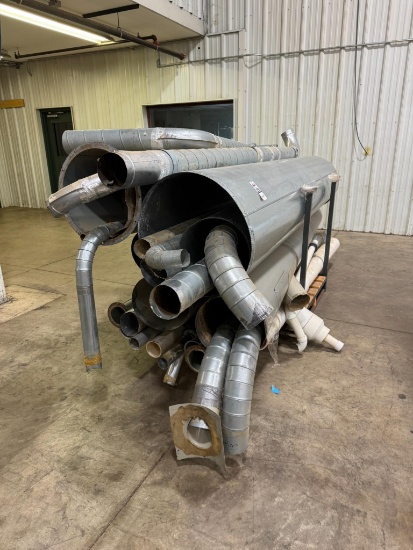 Pallet Lot Misc. Dust Collection Pipe