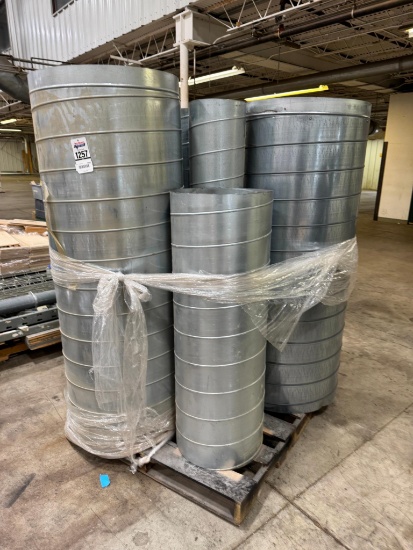 Pallet Lot Misc. Dust Collection Pipe