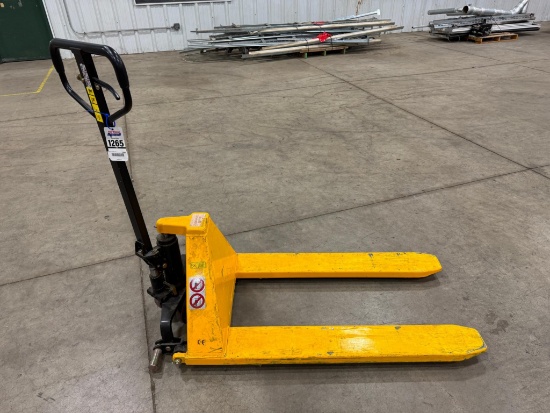 Wesco 272976 High Lift Pallet Jack 3300 Lbs. Capacity SN G17101072
