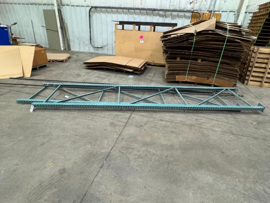 2- 42"x16' Pallet Racking Uprights