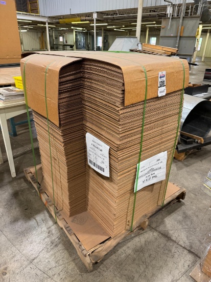 1 Pallet 21 1/4"x 17 3/4"x 3 1/8" Boxes Qty 280