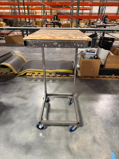 Metal Stand on Casters 20" x 30"