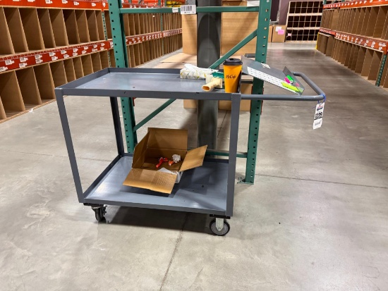 U-Line Metal 2 Shelf cart 24" x 36"