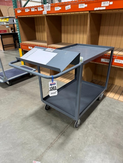 U-Line Metal 2 Shelf Cart 24" x 36"