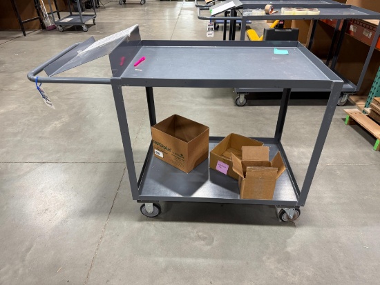 U-Line Metal 2 Shelf Cart 24" x 36"