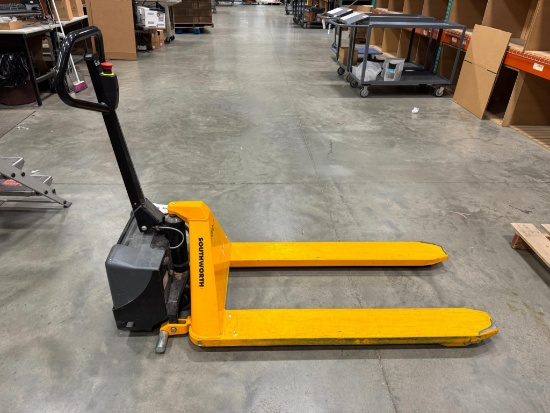 Southworth EHL1004 Electric High Lift Pallet Jack 3300 Lbs. Capacity 12 Volt