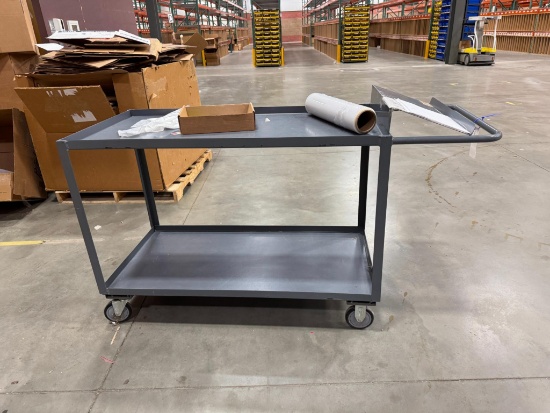 Metal 2 Shelf Cart 24" x 48"