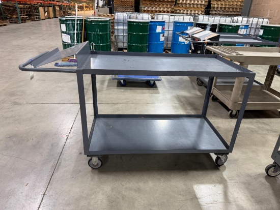 U-Line Metal 2 Shelf Cart 24" x 48"