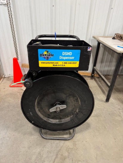 Polychem DSHD Banding Cart with Polychem B1200 Cordless Tightener