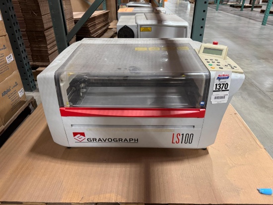 Gravo graph LS 100 2009 Laser Engraver 100/240 Volt 1Ph SN 74069-11