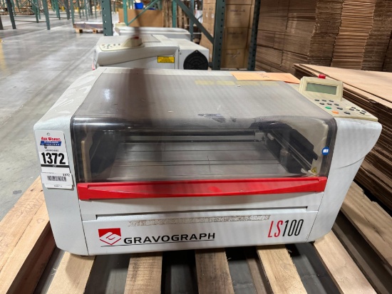 Gravo graph LS 100 2009 Laser Engraver 100/240 Volt 1Ph SN 74657-11