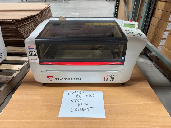 Gravo graph LS 100 2011 Laser Engraver 100/240 Volt 1Ph SN 87022