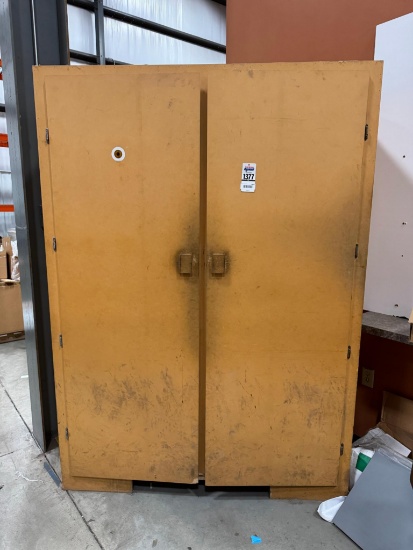 Wooden Storage Cabinet 25'' Deep x60'' Wide x7' High