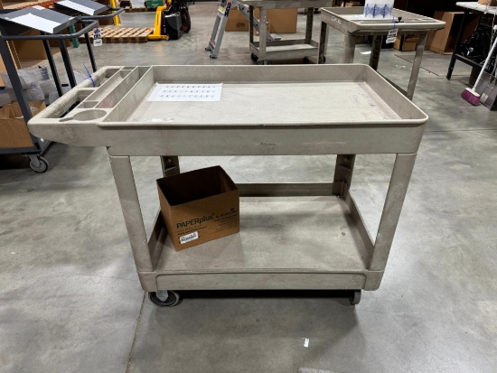 Rubbermaid 2 Shelf Cart 25" x 36"