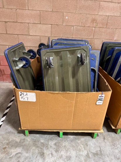 8 Olympia Platform Carts 24" x 36"