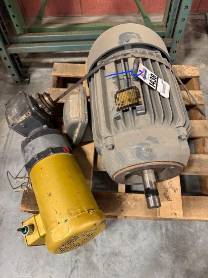 Baldor 20 HP Electric Motor 230/460 Volt 3 Ph