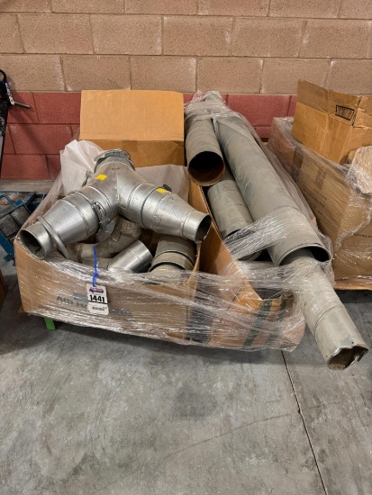 Pallet Lot Dust Collection Pipe and Fittings