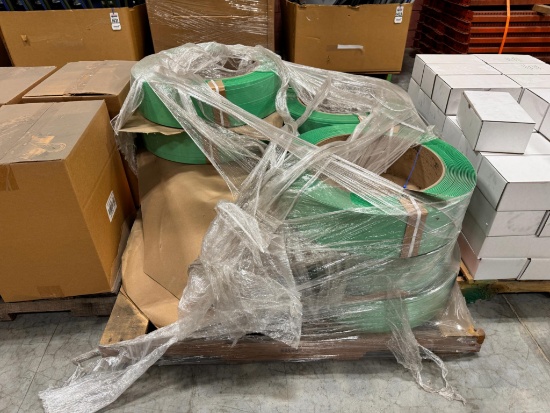 Pallet Lot of Poly Banding