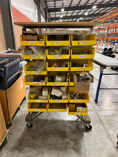 Akro Bins Storage Bin Carts