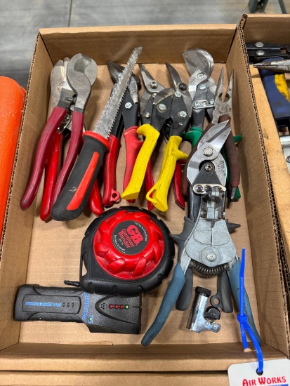 Box Lot Tin Snips