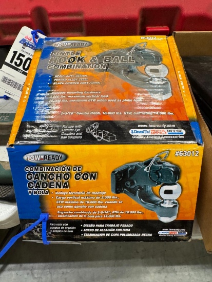 Tow Ready Pintle Hook and Ball Combination