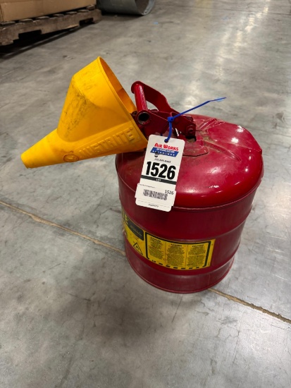 JustRite 5 Gallon Diesel Can