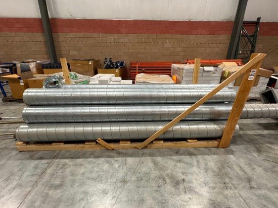 9 -10'' x 10' Long Dust Collection Pipe