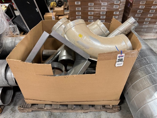 Pallet Lot Misc. Dust Collection Pipe Fittings