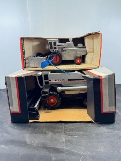 2 1/16 scale Allis combines older style boxes
