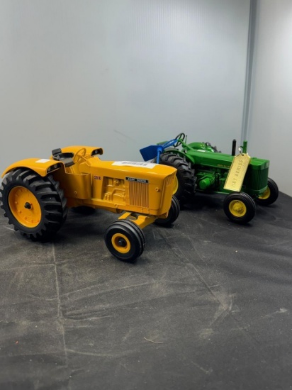 2 1/16 scale John Deere R Diesel and 5010 yellow