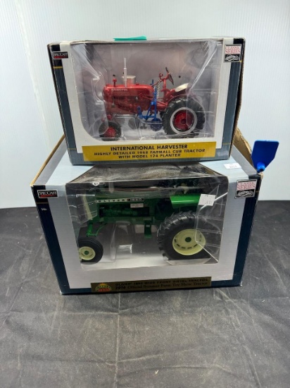 2 1/16 scale Tractors OLIVER 1850 Hi Detail and Farmall cub N.I.B.
