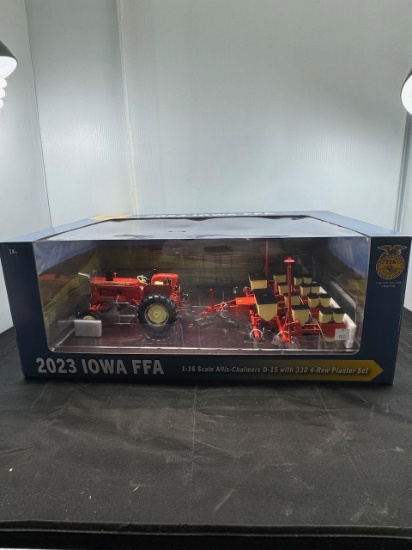 1/16 scale Allis chalmers D-15 W. 380 4-Row Planter Limited Edition N.I.B.