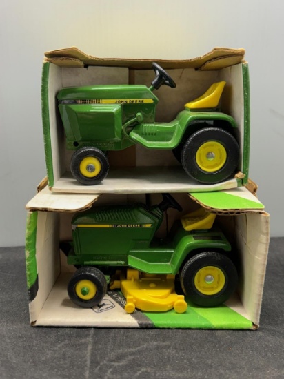 2 1/16 scale John Deere Garden Tractors N.I.B old style Box