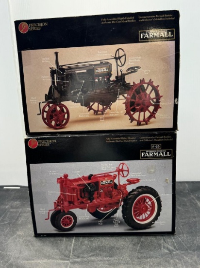 2 1/16 scale Precision Farmall F-20 n Reg. Purpose N.I.B 2 pcs.