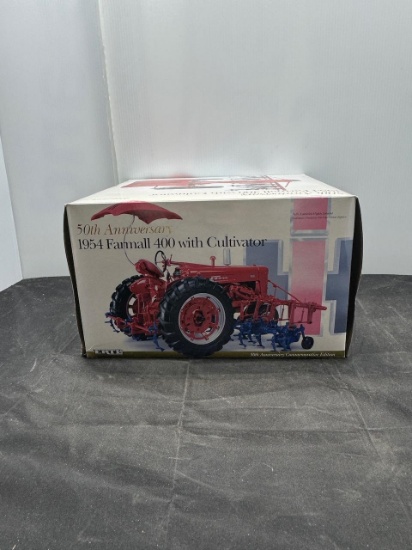 1/16 scale Precision 1954 Farmall 400 w cultivator N.I.B