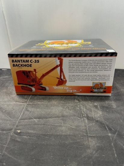 Bantam 1/25 scale C-35 Backhoe Hi Detail N.I.B