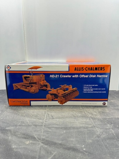 construction Pioneer H-21 crawler w off set Disk Rare N.I.B